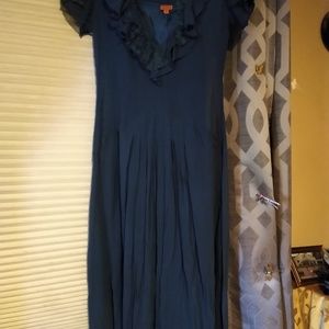 Beautiful Chan Luu Teal Silk dress